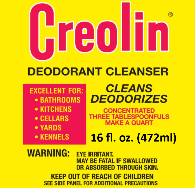 Creolin General Purpose Cleaner Deodorizer Concentrated 16 Oz-1 Pk