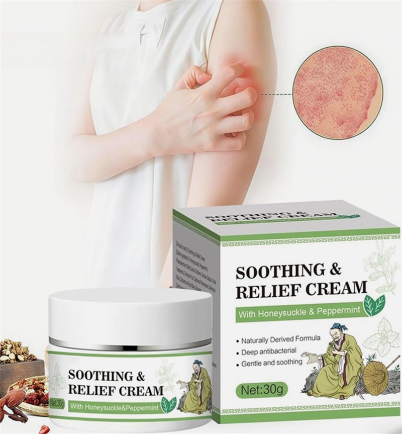 5X Soothing & Relief Cream Natural Herbal Cream Gentle Instant Soothing(-20%OFF)