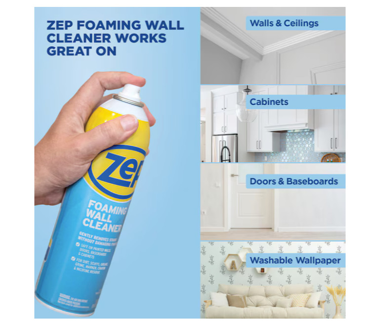 Zep Foaming Wall Cleaner 18 -fl oz Non-Scented Foam All-Purpose Cleaner