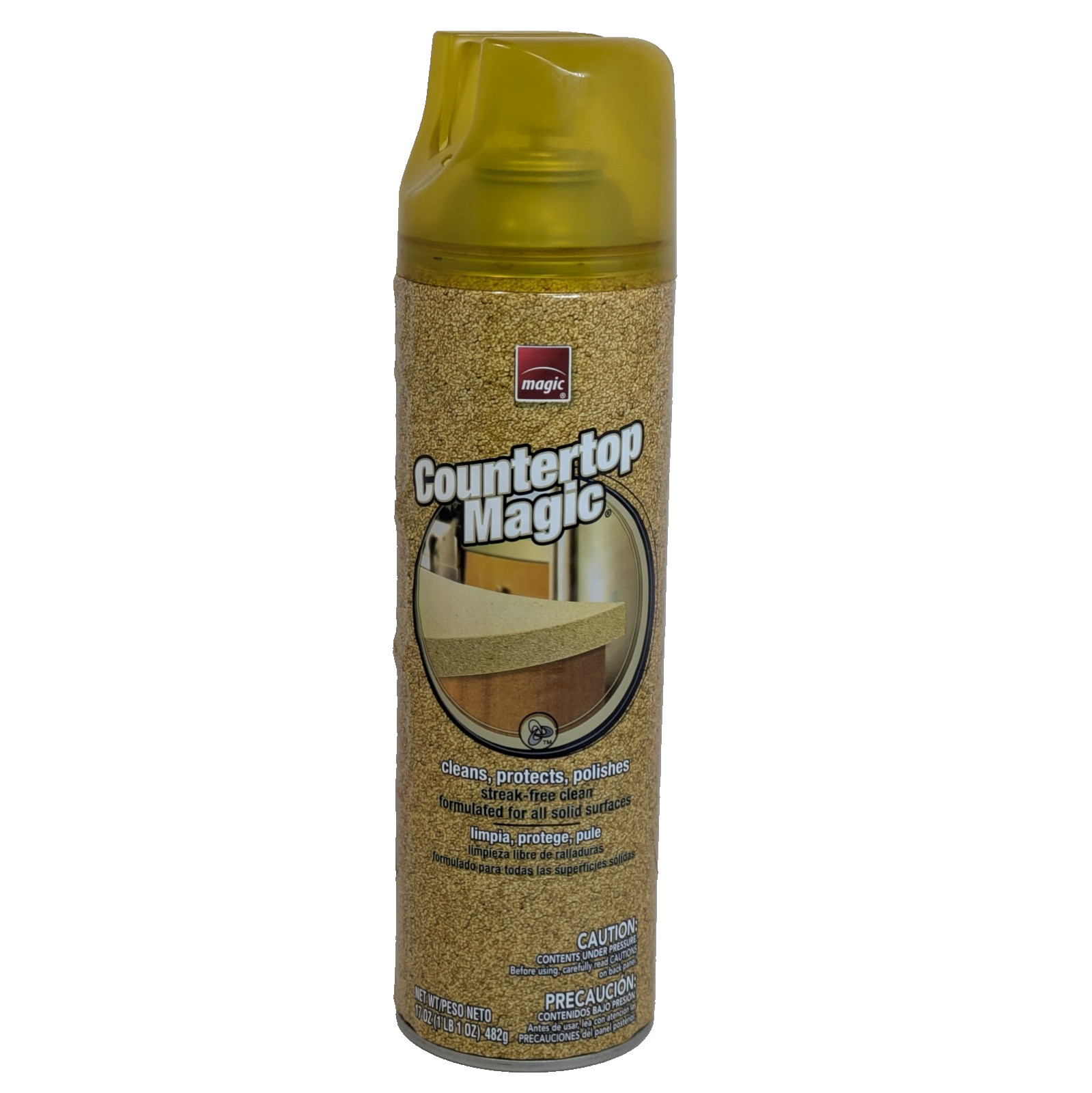 Countertop Magic Cleaner 17oz Aerosol USA Yellow Can Spray – 80% or more Full