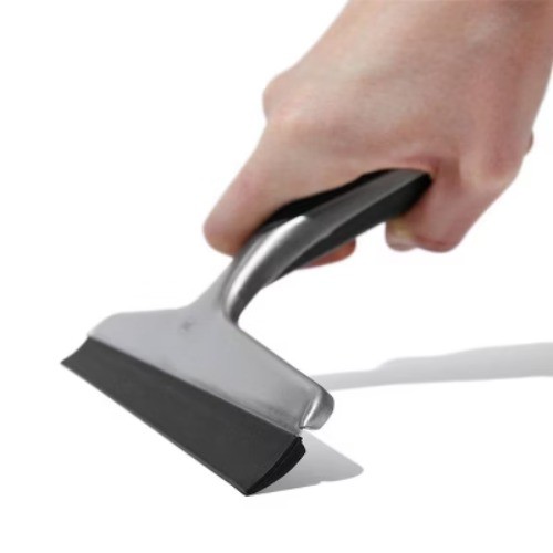 OXO Stainless Steel Squeegee: Durable Bathroom & Window Cleaning Tool
