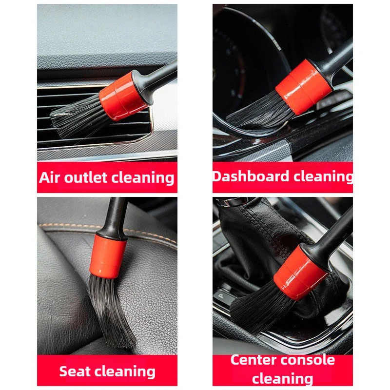 Car Cleaning Brush Kit for Automotive Interior Detailing Triton Brushes