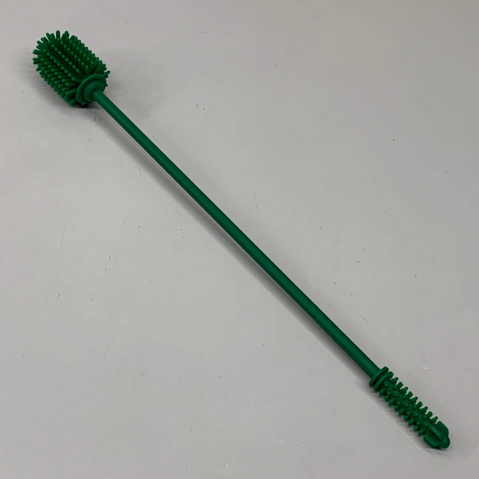 LEM (2 PACK) Tube Cleaning Brush Dual Head for Small or Larger Tubes Scilicone 1
