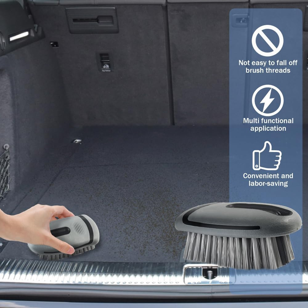 Carpet and Upholstery Cleaning Brush, Detailing Supplies, Carpet Scrubber Stiff