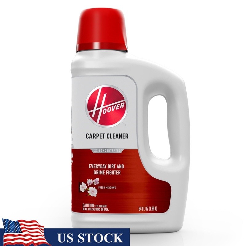 Carpet Cleaner Solution 64oz Fresh Meadows Concentrated Removes Dirt Grime New