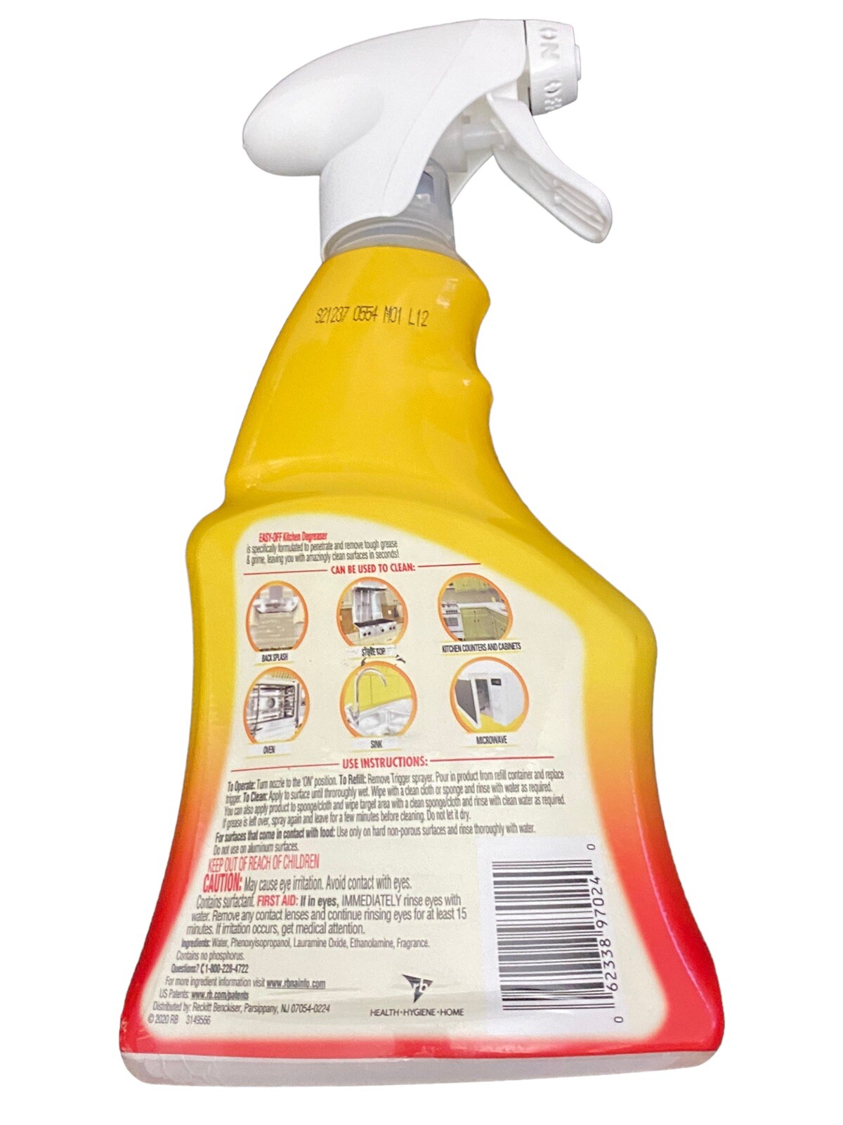 Easy-Off Specialty Cleaner Kitchen Degreaser & Cleaner 16 Fl Oz