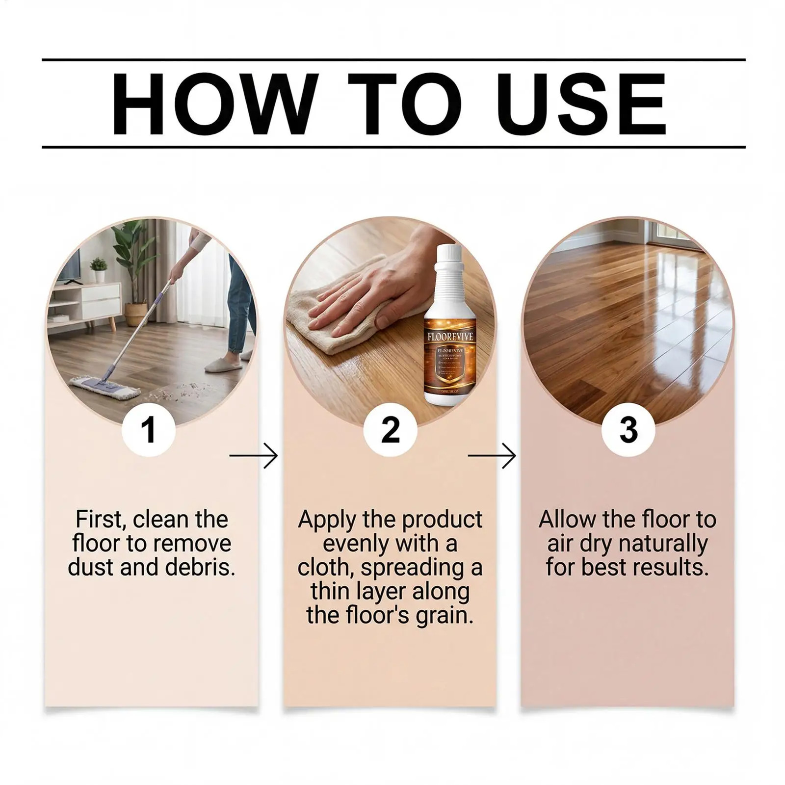 150Ml Wood Floor Scratch Repair Fast Acting Scratch Repair Spary Floor Polishing
