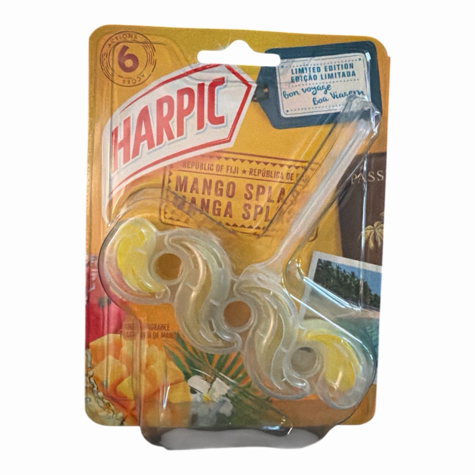 Harpic Rim Block Mango Splash Limited Edition 35g EU Import