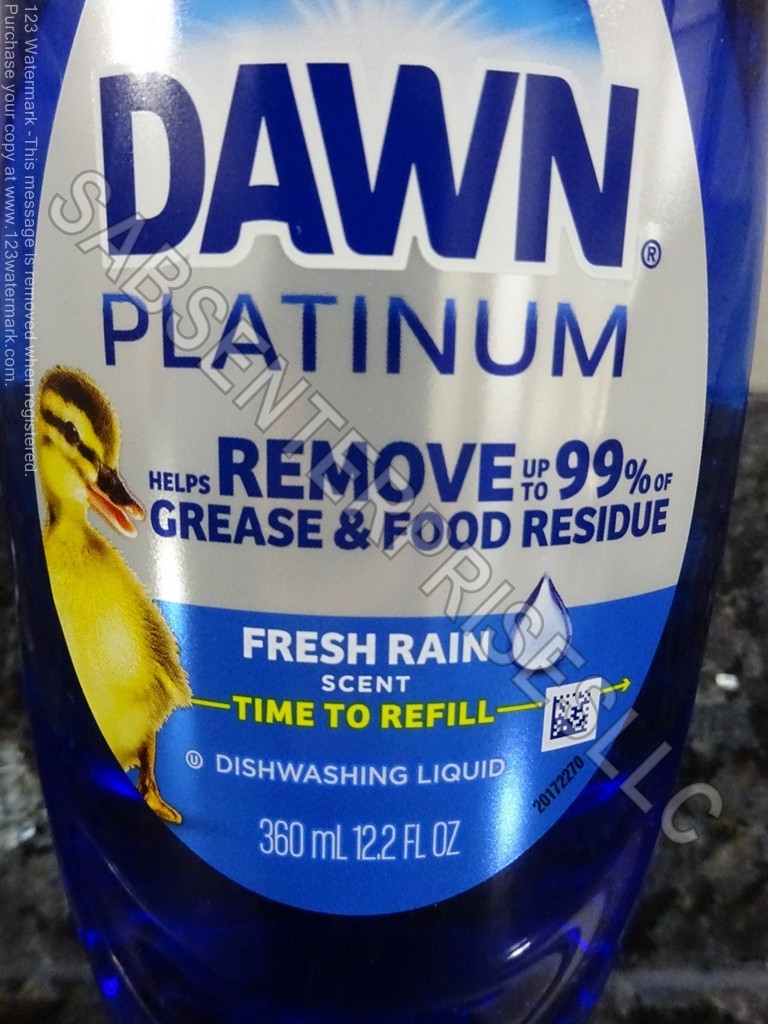 8 Dawn Ultra Platinum Fresh Rain EZ-SQUEEZE Dishwashing Liquid Dish Soap 12.2 oz