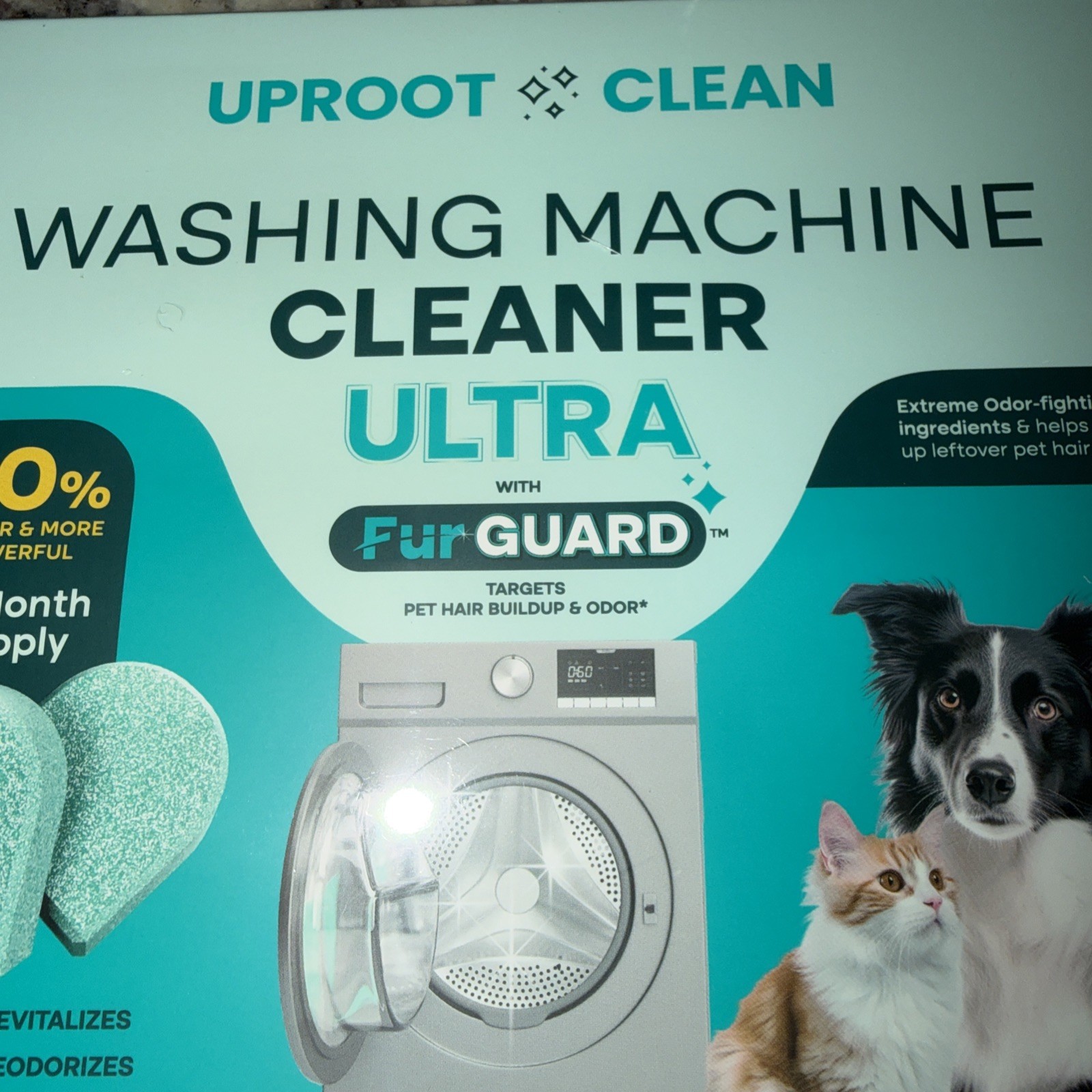 Uproot Clean Washing Machine Cleaner Ultra 24 Tablets New In Box
