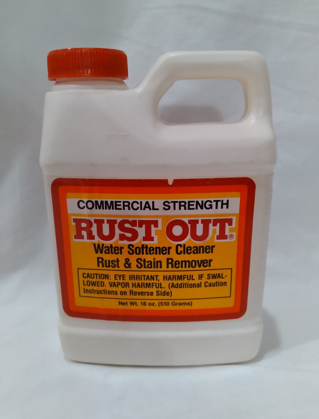 Commercial Strength RUST OUT Water Softener Cleaner Rust & Stain Remover 18 oz