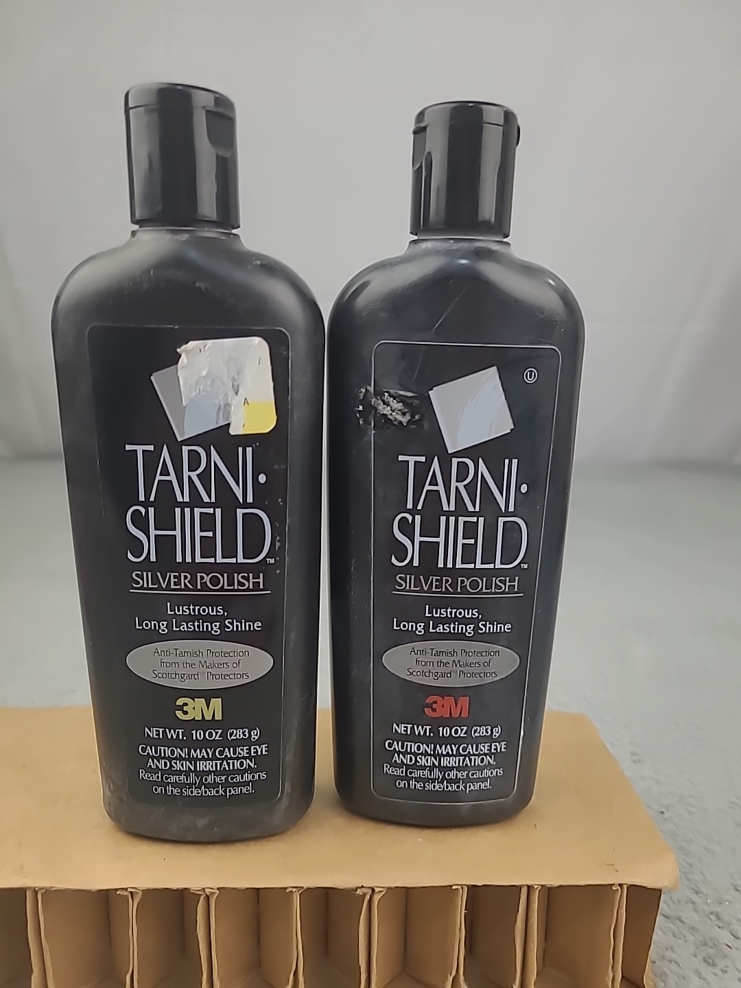 2x Scotchgard 3M Tarni Shield Silver Polish Anti-Tarnish Protection 10 Oz