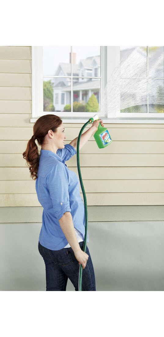 WINDEX 10122 Glass Cleaner, 32 oz Bottle, Liquid, Characteristic, Clear