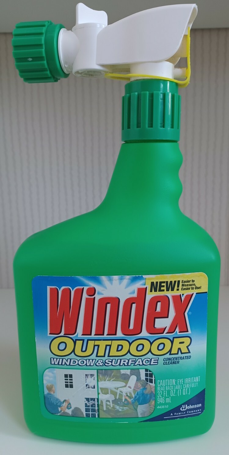 Windex Outdoor Window Cleaner Spay Concentrated 32 fl oz New Old Stock