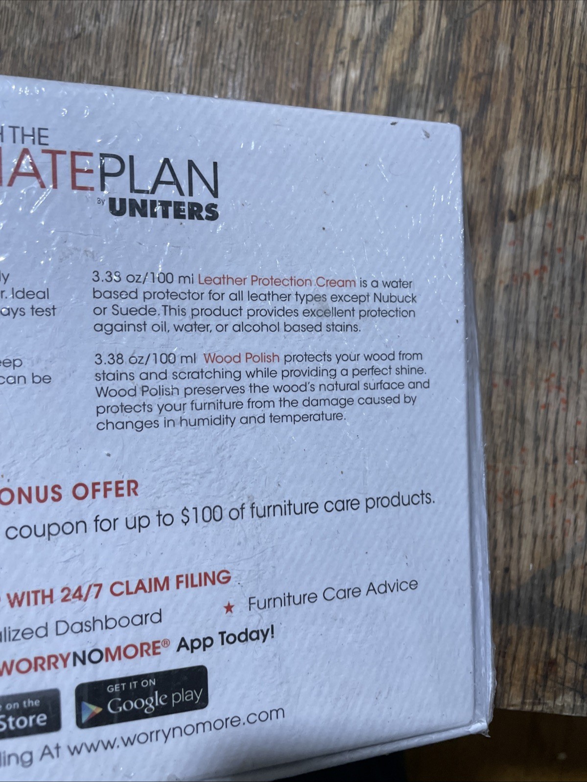 ULTIMATE PLAN Uniters Furniture CLEANING KIT Leather Wood Fabric, Uniters, NEW