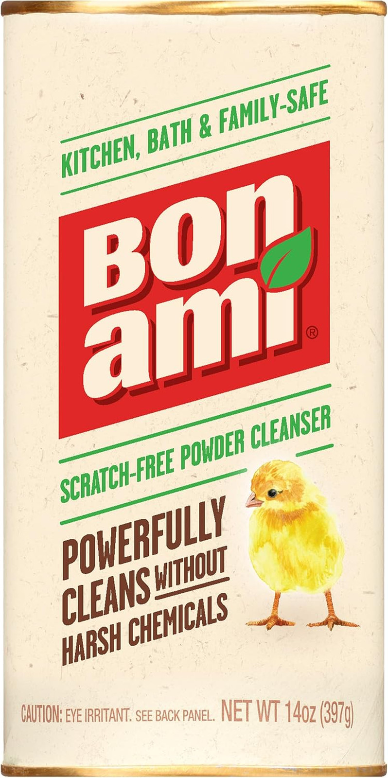 Powder Cleanser for Kitchens & Bathrooms – All Types of Surfaces, Cleans Grime &