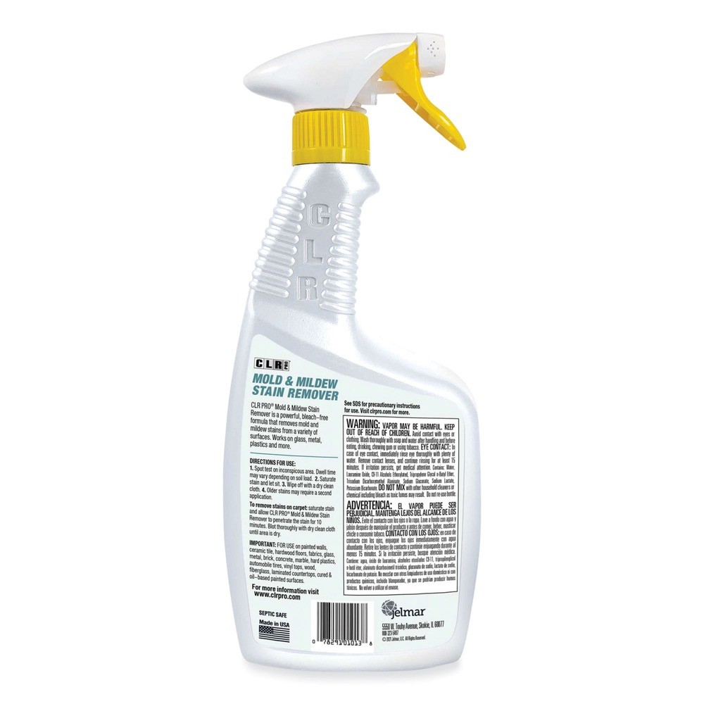CLR PRO MMSR32PRO 32 oz Mold & Mildew Stain Remover (6/CT) Certified Refurbished