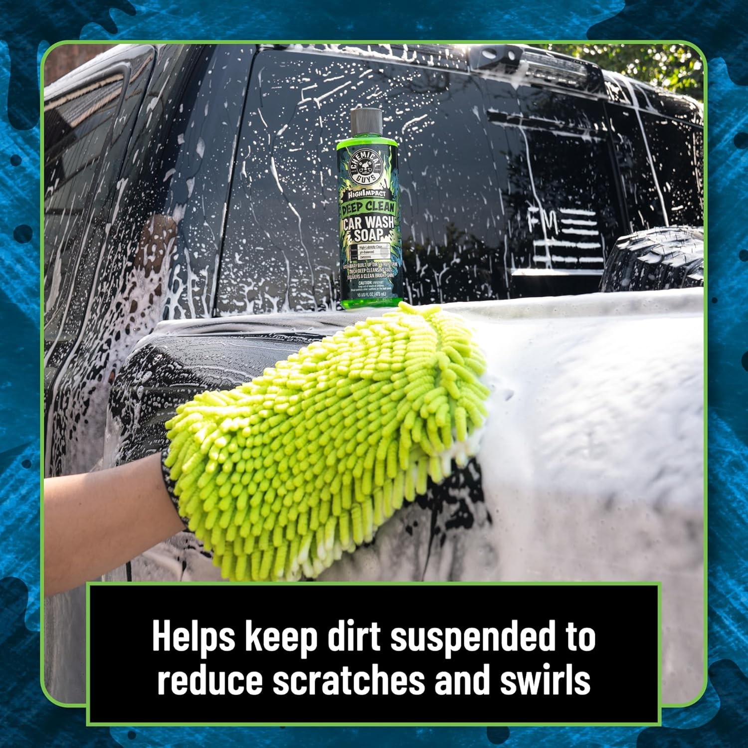 Chemical Guys High Impact Car Wash Soap Deep Cleaning Vehicle Shampoo