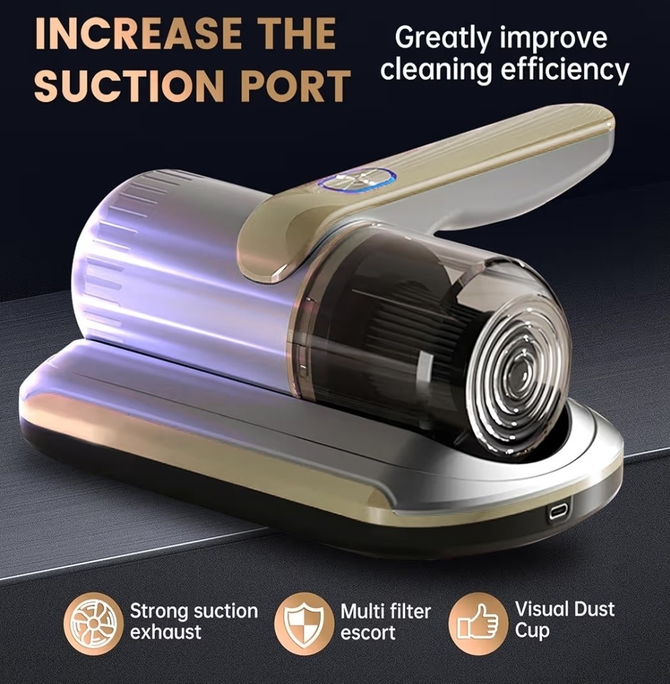 Pato Mattress Vacuum Cleaner-Gold