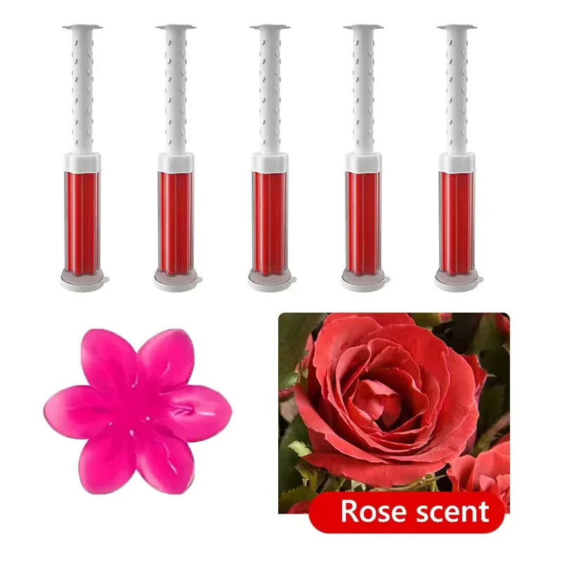 Toilet Gel 1Pc/12 Count Toilet Bowl Gel Stamp 6 Kinds of Scent Toilet Cleaner Ge