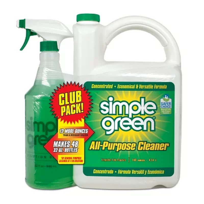 Simple Green All-Purpose Cleaner (140 oz. Refill + 32 oz. Trigger Spray)