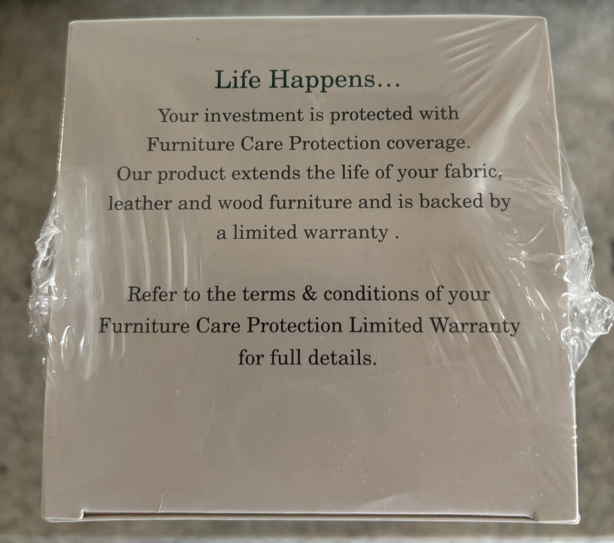 NEW FURNITURE CARE PROTECTION KIT FABRIC PROTECTOR WOOD POLISH LEATHER CLEANER