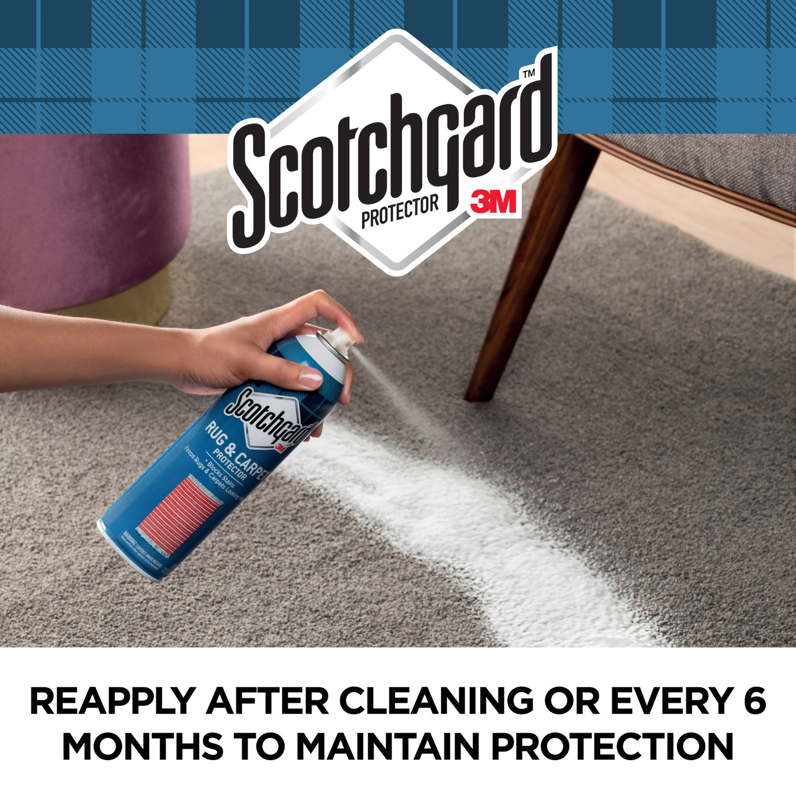 3M Scotchgard Cleaners & Protectors: Rug & Carpet Protector, 17 ounces (Clear)