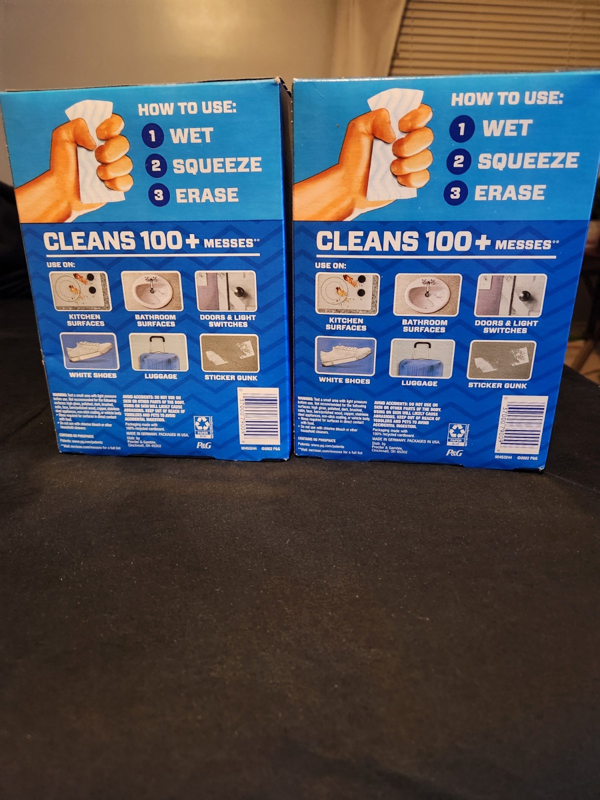 Mr. Clean Magic Erase Sponge 6 Pack LOT of 2 Boxes 12 Count All Purpose Cleanner