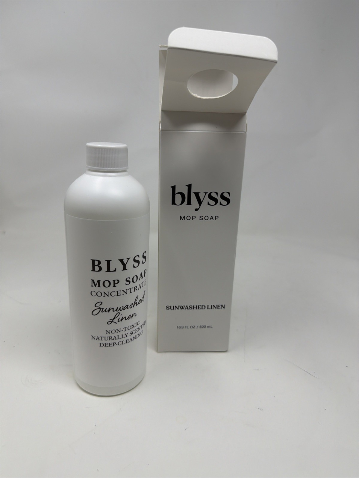 Blyss Mop Soap Sun washed Linen 16.9 Fluid Oz