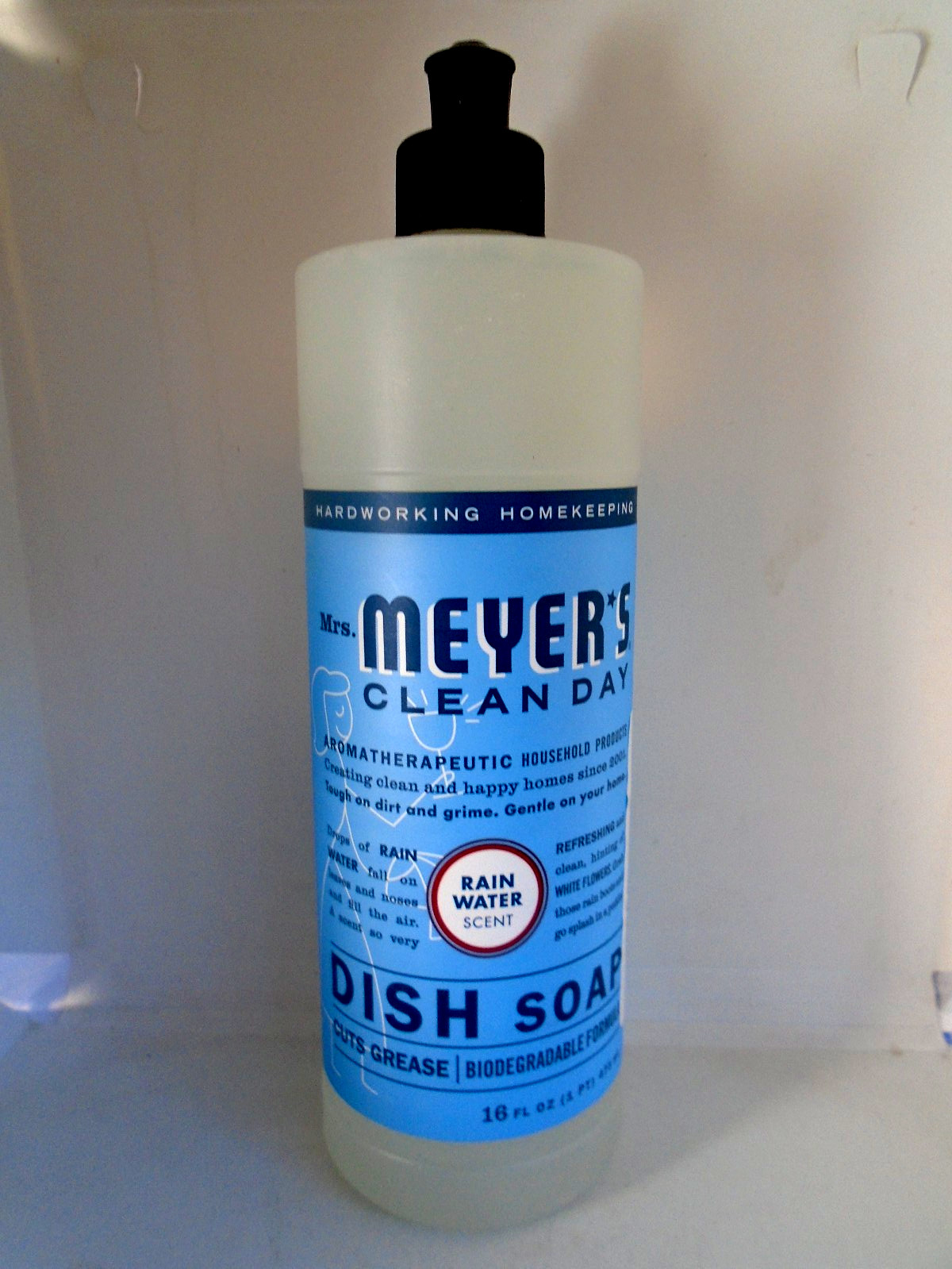 Mrs. Meyer’s Clean Day Dish Soap – Rain Water – 16 Fl Oz