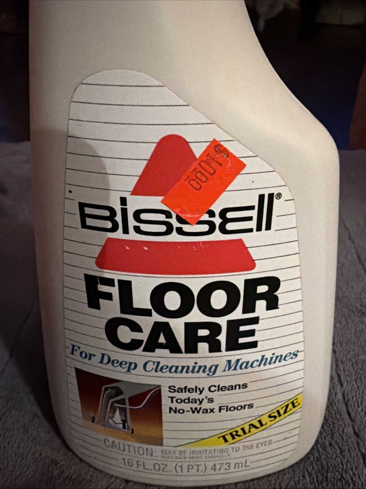 Bissell Floor Care Cleaner for Deep Cleaning Machines 16 oz Brand New Vintage