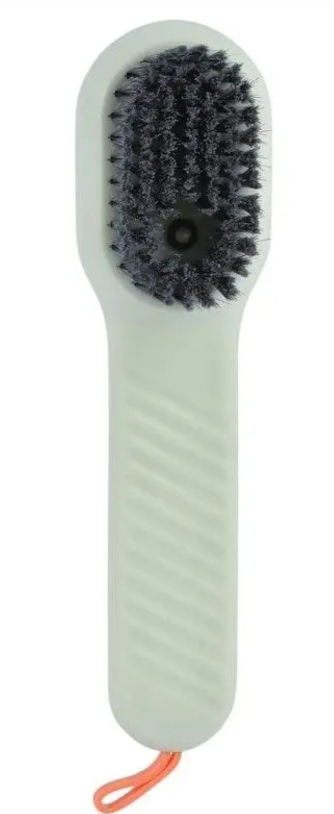 1PC Multi-Function Automatic Spot Shoe Brush with Soft Hair Hand Pressure