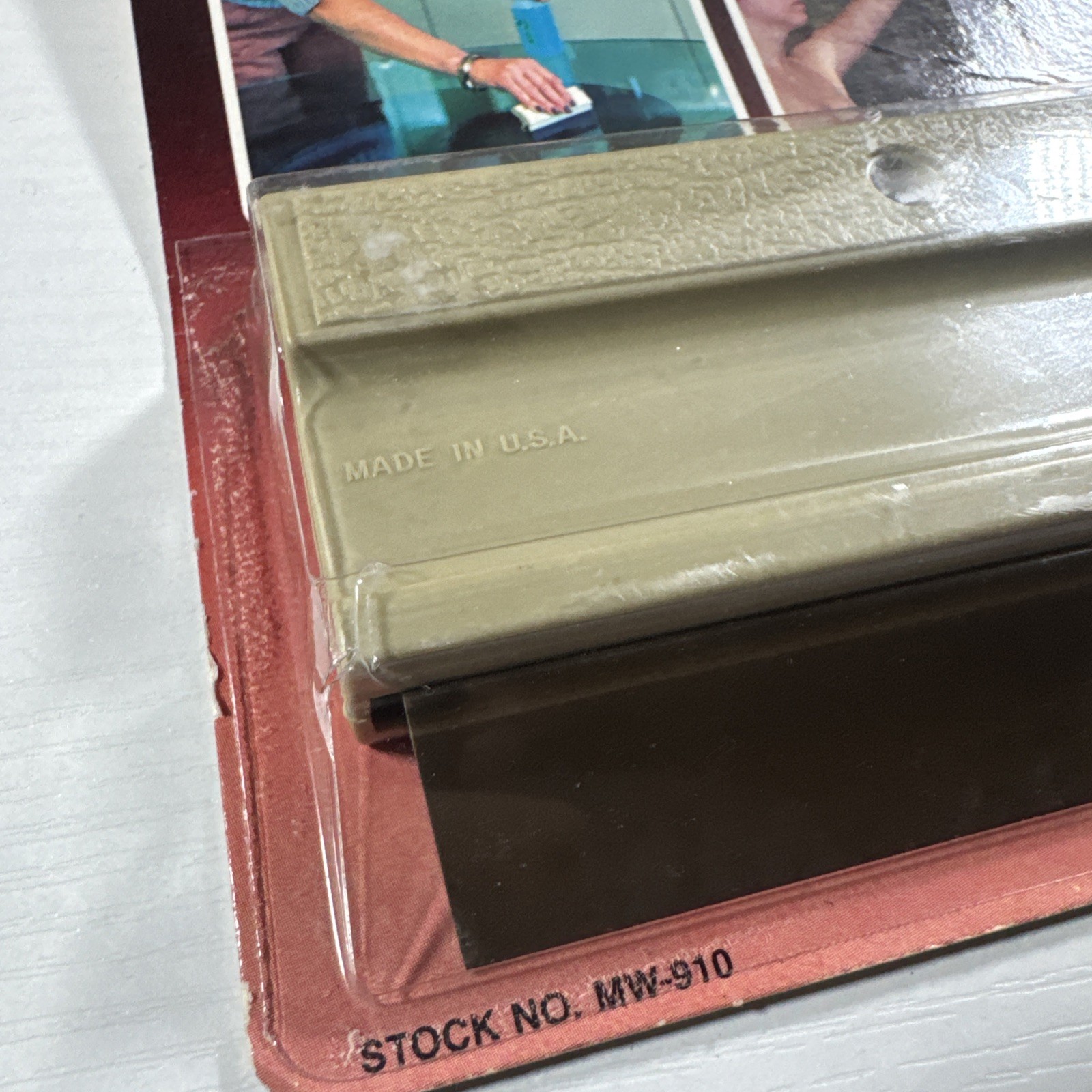 Molor Products Mirror Glass Wipe Compact Squeegee Nos