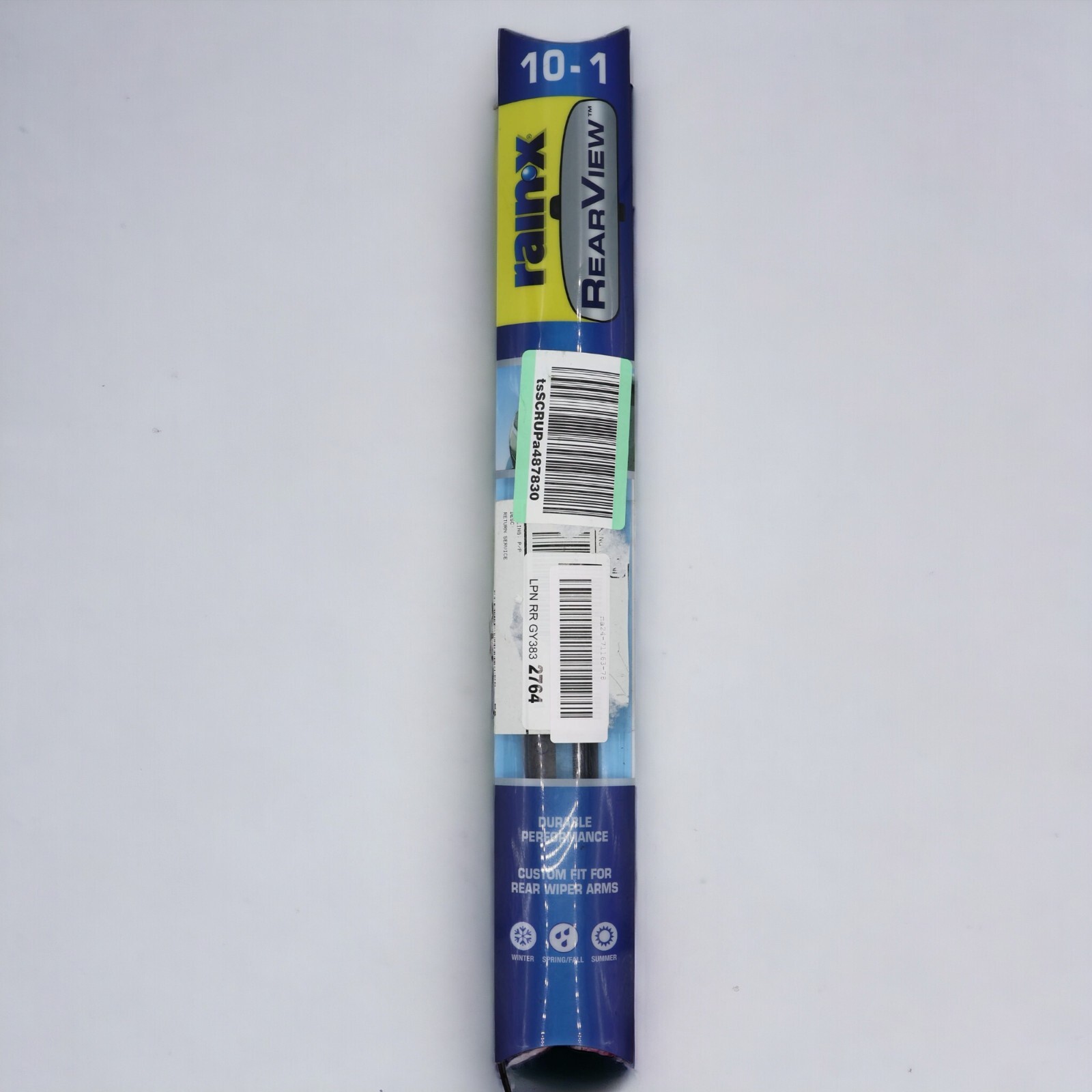 Rain-X 850019 Rearview Rear Wiper Blade 10-1 – All-Weather Performance