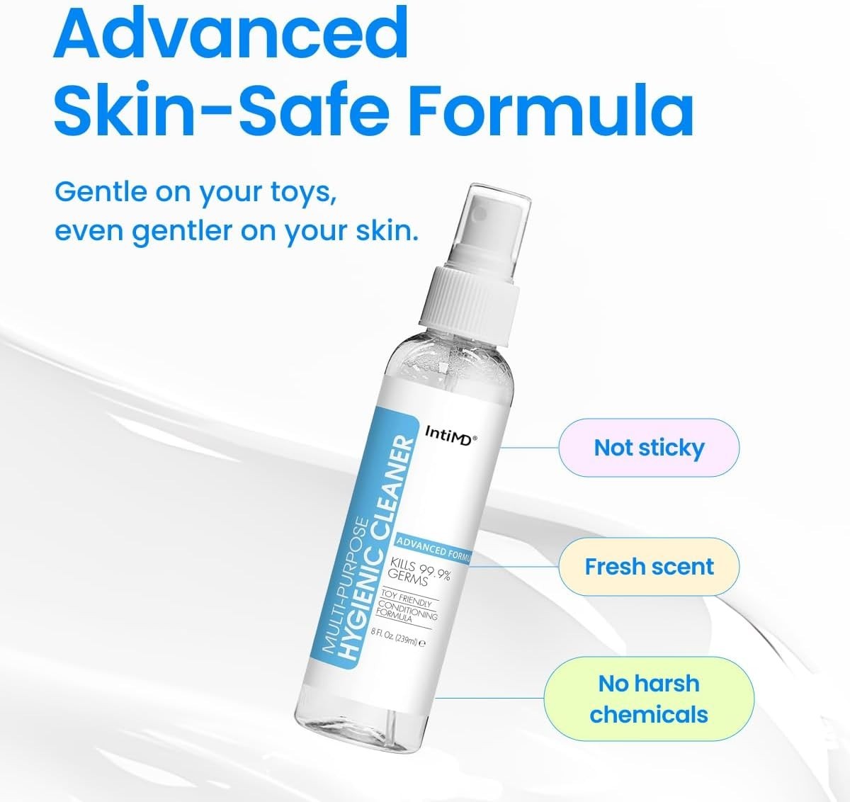 Gentle Multi-Purpose Hygienic Cleaner – Advanced Pro-Skin Toy Safe Formula