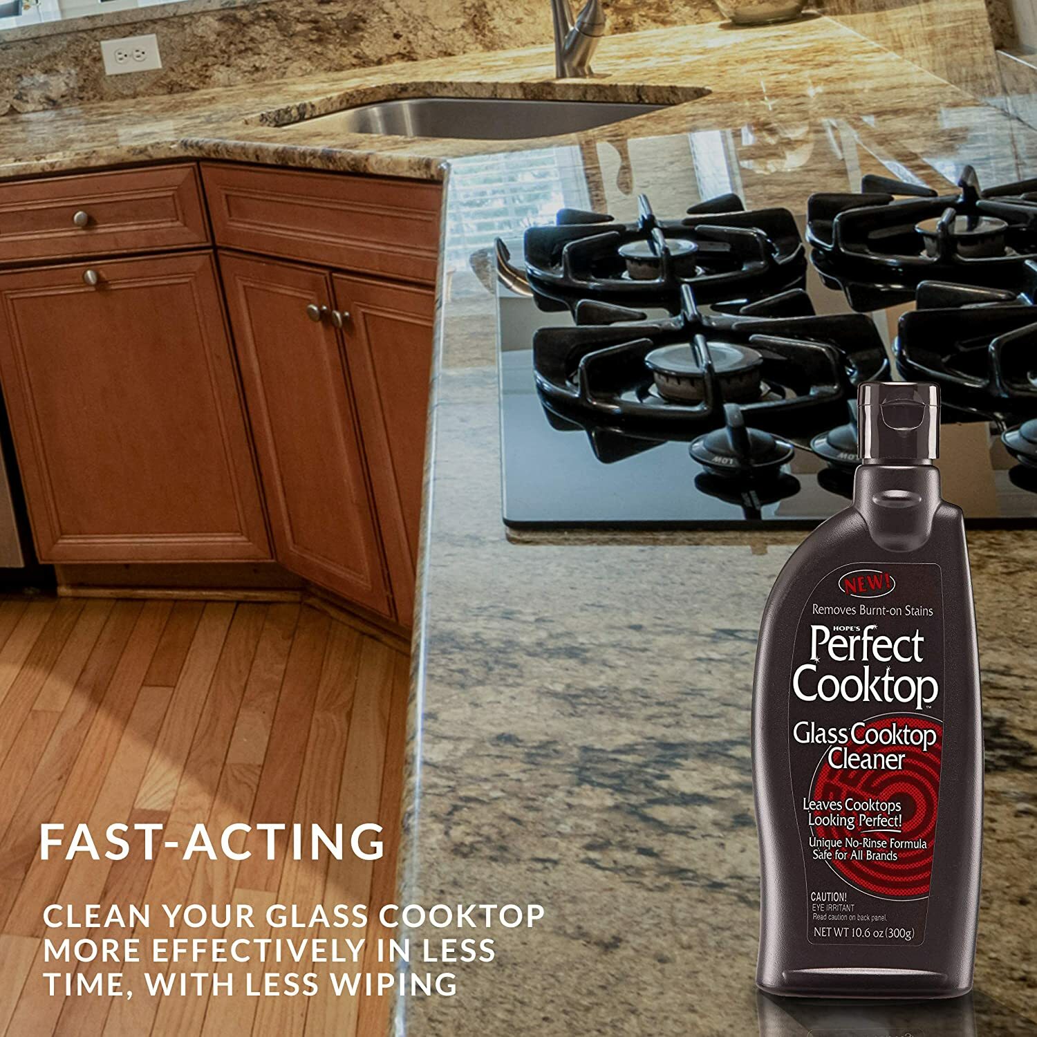 HOPE’S PERFECT GLASS CERAMIC COOKTOP Smoothtop Ranges Gentle No-Rinse CLEANER