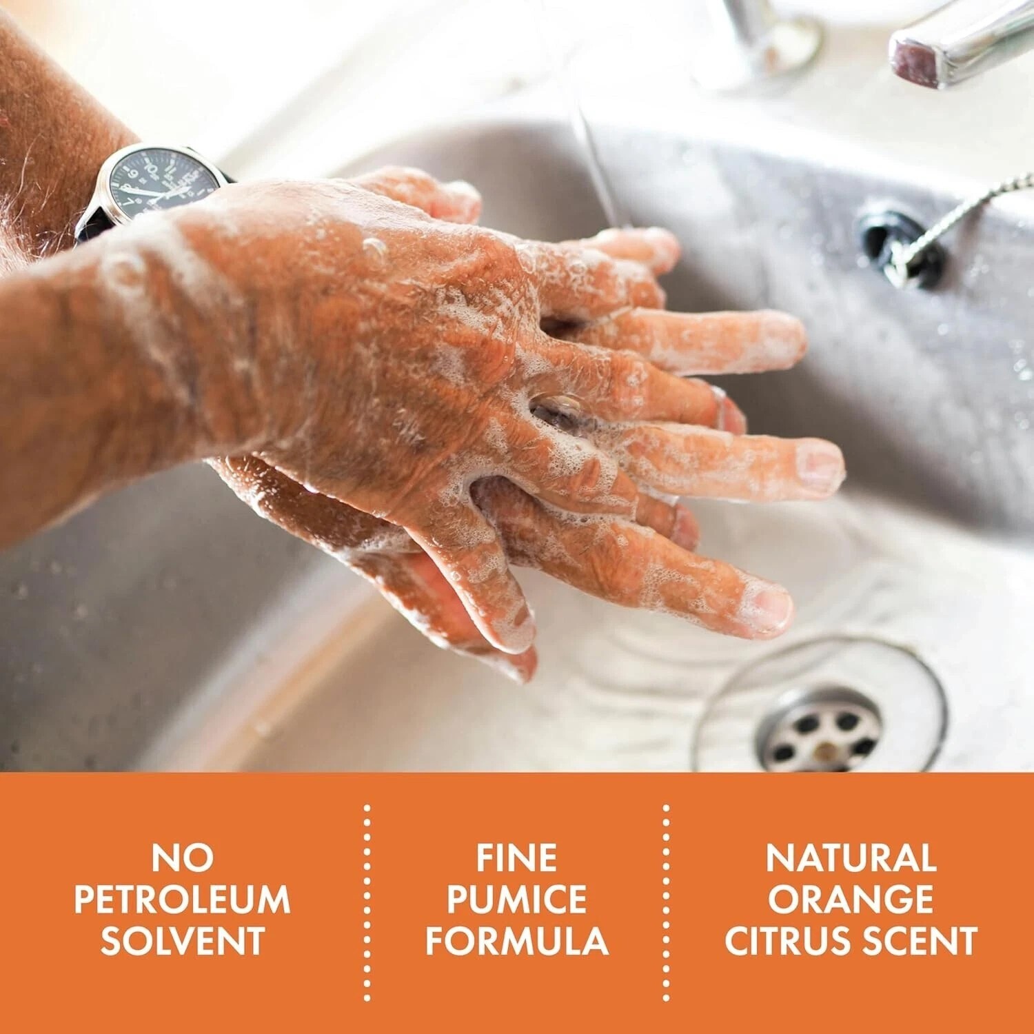 Permatex Fast Orange Pumice Hand Cleaner, 1 Gal