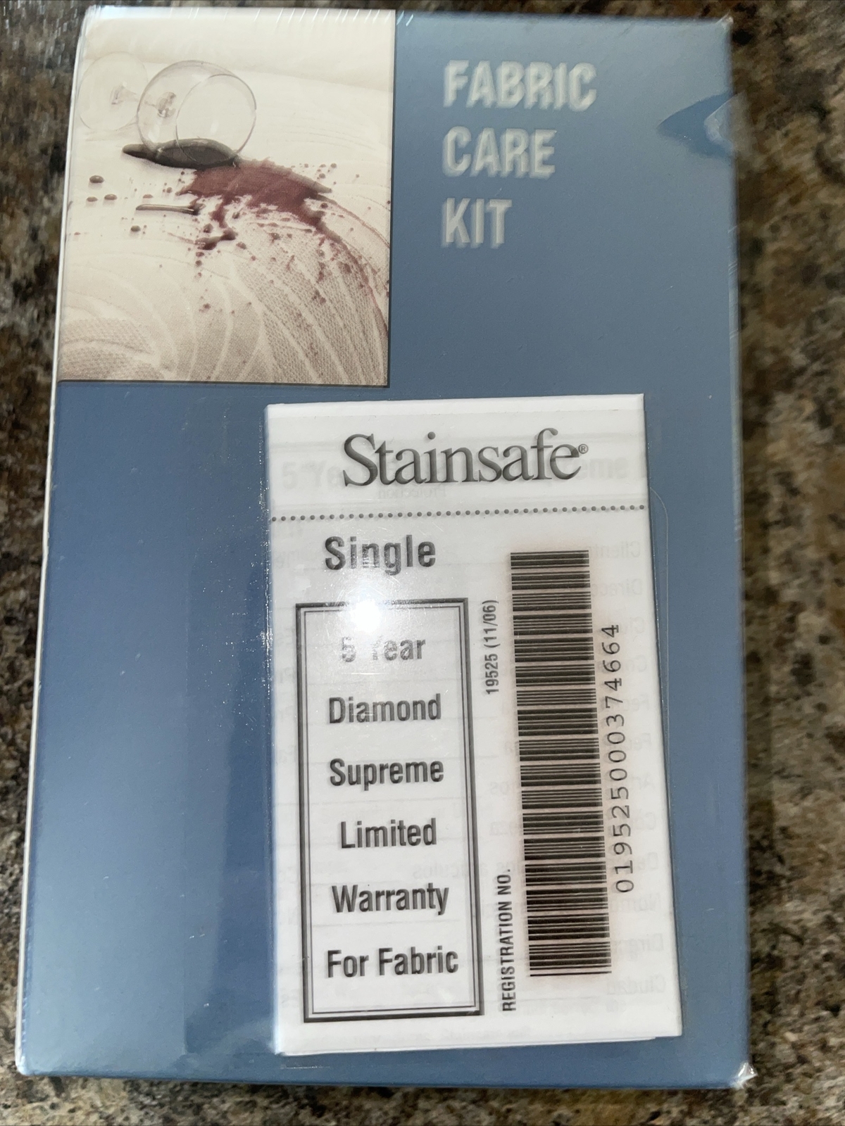 Stainsafe Fabric Care Kit Sofa Couch Mattress 4oz Cleaner 4oz & 4oz Protector