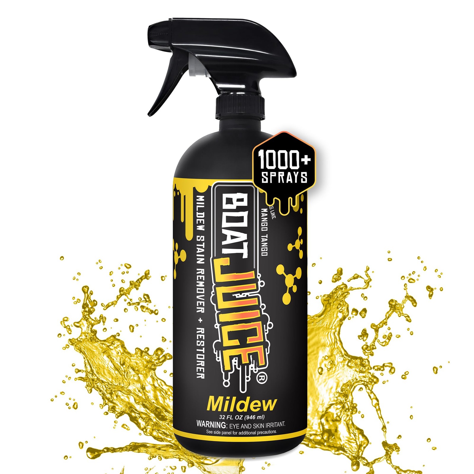 Boat Juice Mildew Stain Remover & Restorer Boat Cleaner | MarineGrade Boat Mo…