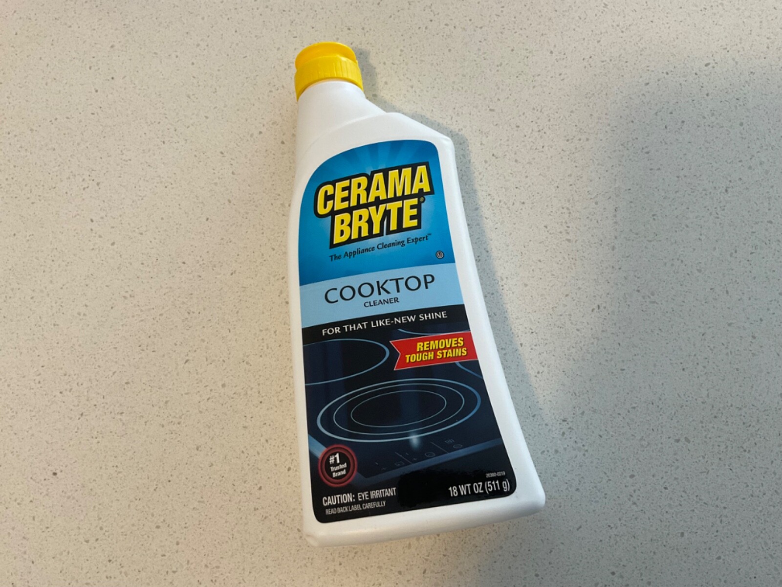 Cerama Bryte 18oz Removes Tough Stains Cooktop and Stove Top Cleaner Sealed NEW