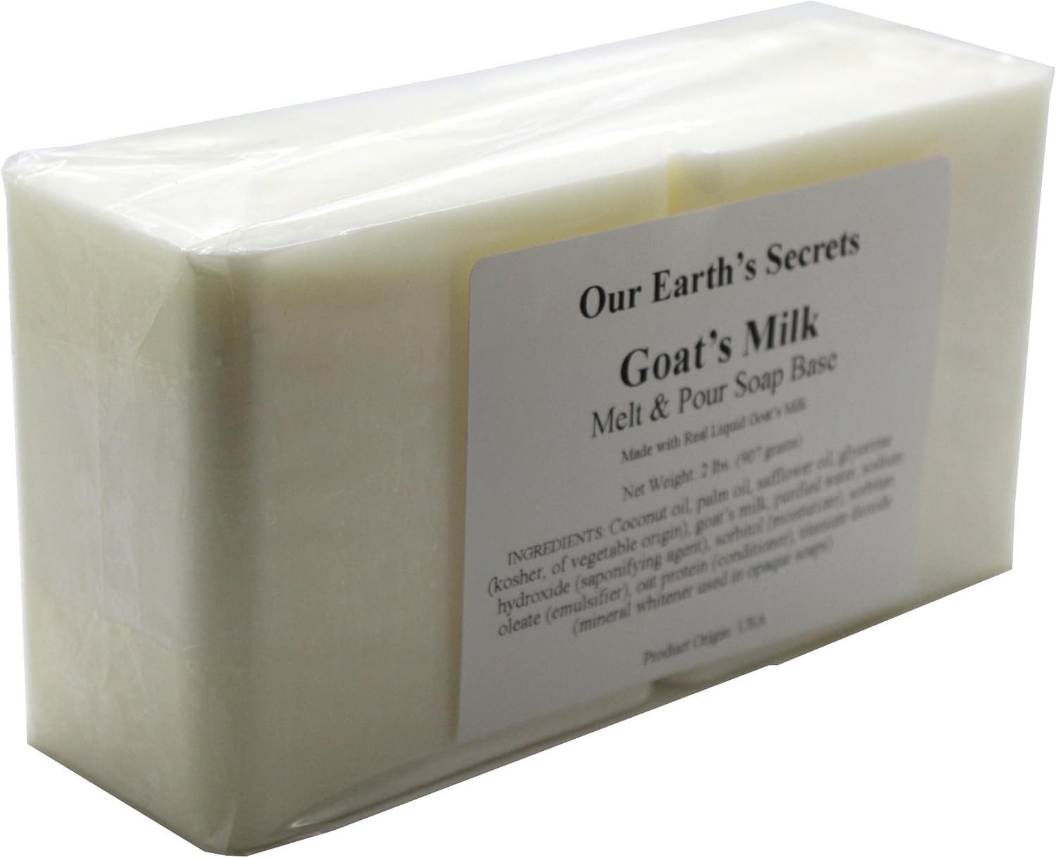 Goats Milk – 2 Lbs Melt and Pour Soap Base