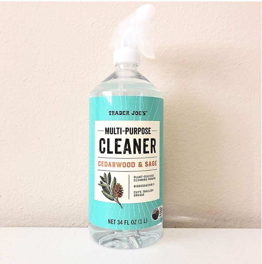 Multi-purpose Cleaner Cedar Wood & Sage Trader Joe’s 34 Fl Oz. ASIN