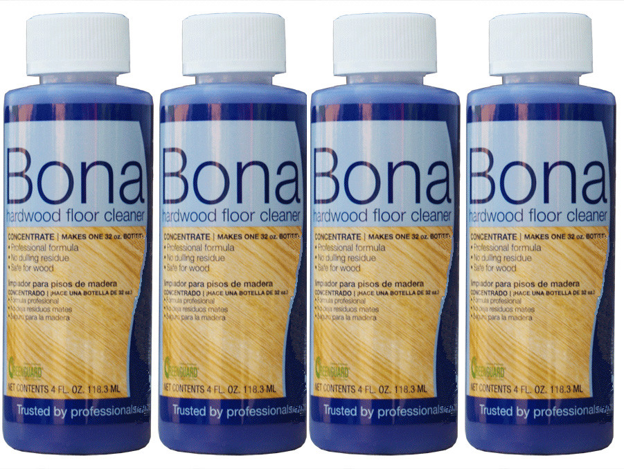 New Bona Pro Hardwood Floor Cleaner Concentrate 4oz
