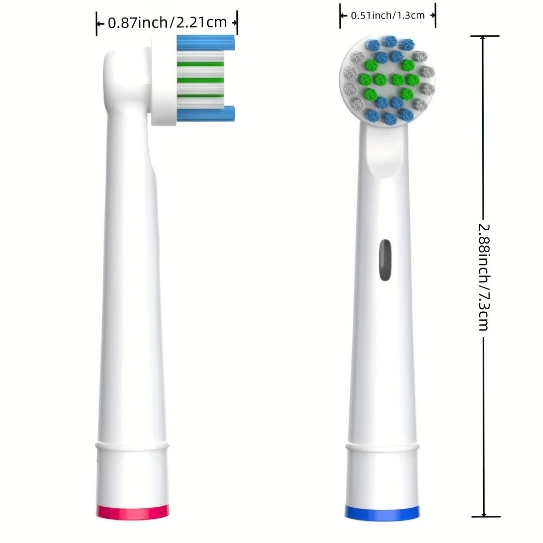 4/12/16/20 Pcs Replacement Toothbrush Heads Compatible with Oral-B Braun Gift
