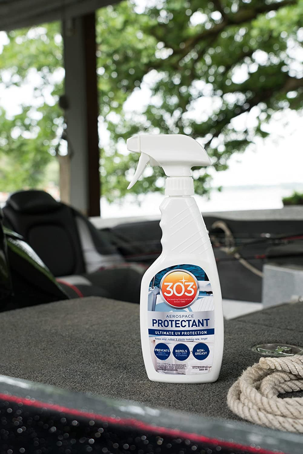 Marine Aerospace Protectant Spray – UV Protection, Repels Dust, Dirt, & Staining