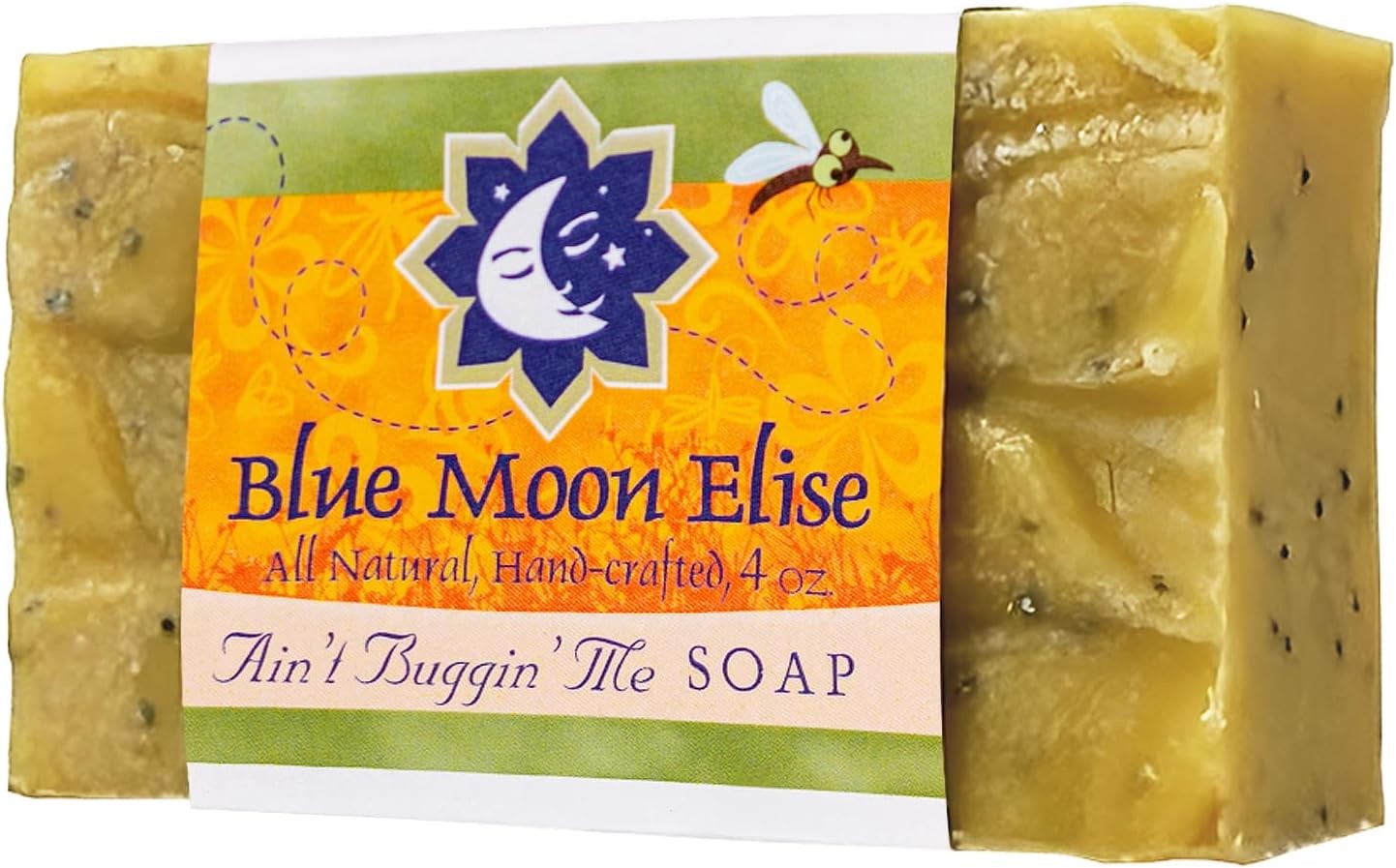 Ain’t Buggin Me Citronella Bar Soap for Men and Women, Natural Handmade Soap