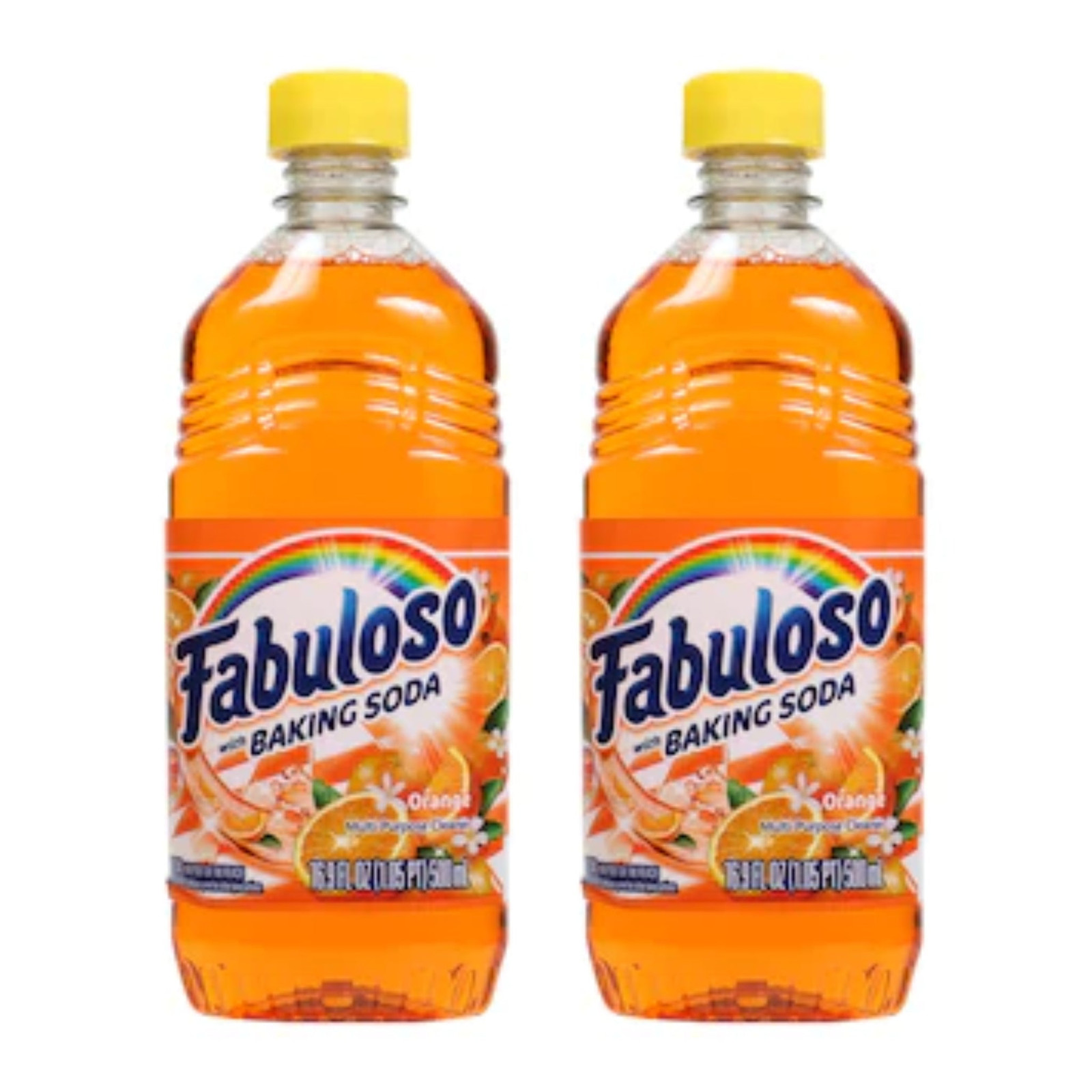 Fabuloso Multi-Purpose Cleaner Baking Soda – Orange Scent 16.9 oz (Pack of 2)
