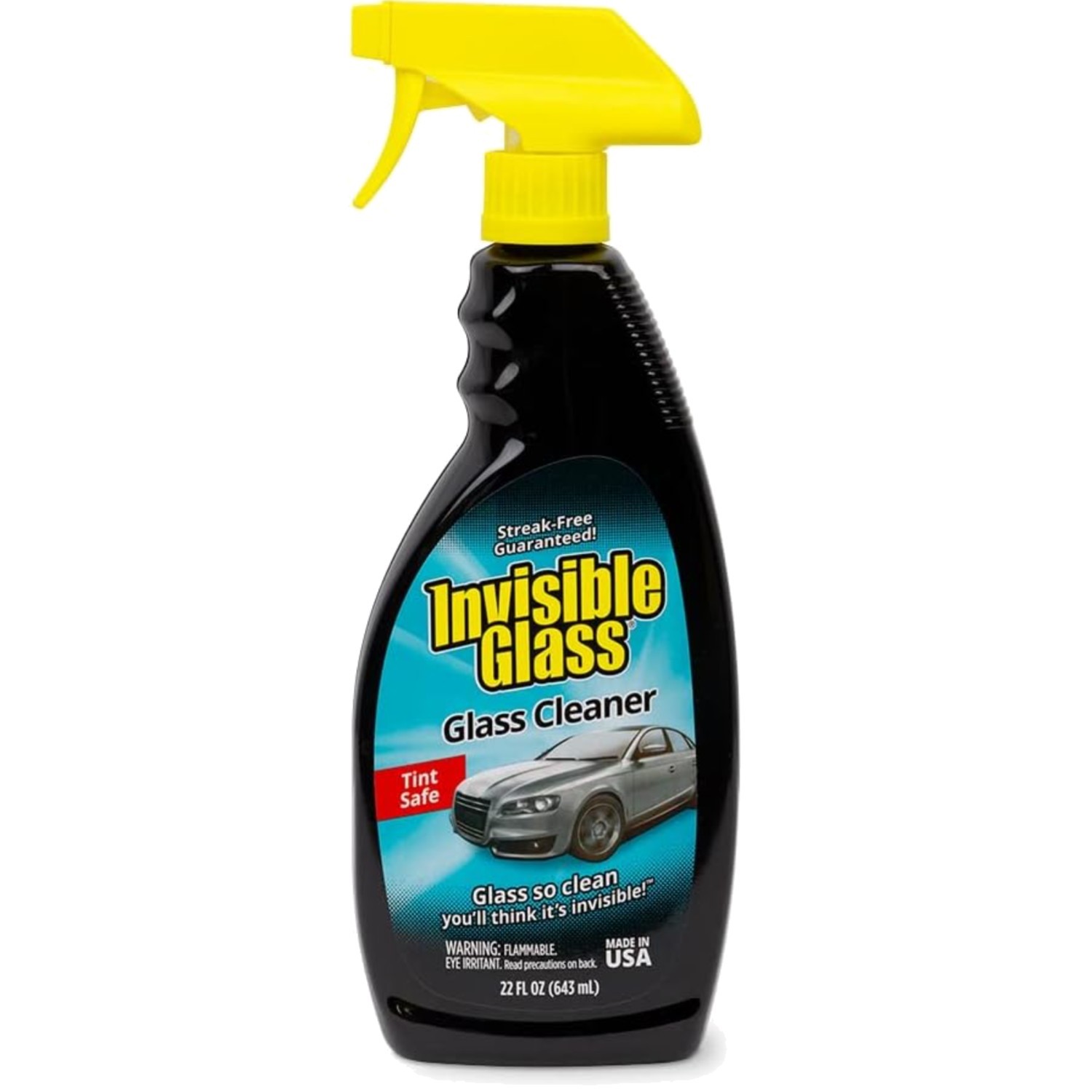 Glass Cleaner Spray Ammonia-Free Residue Free Streak-Free for Car Windows