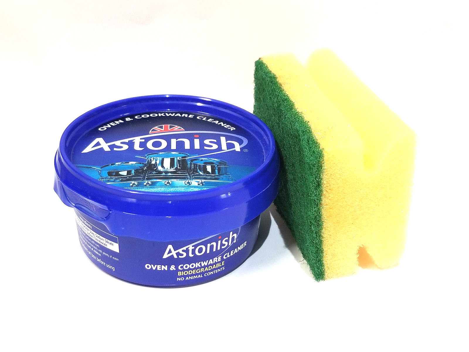 New Astonish Oven & Cookware Cleaner | 8.4 oz With 1 Scrubber | As Seen on TV