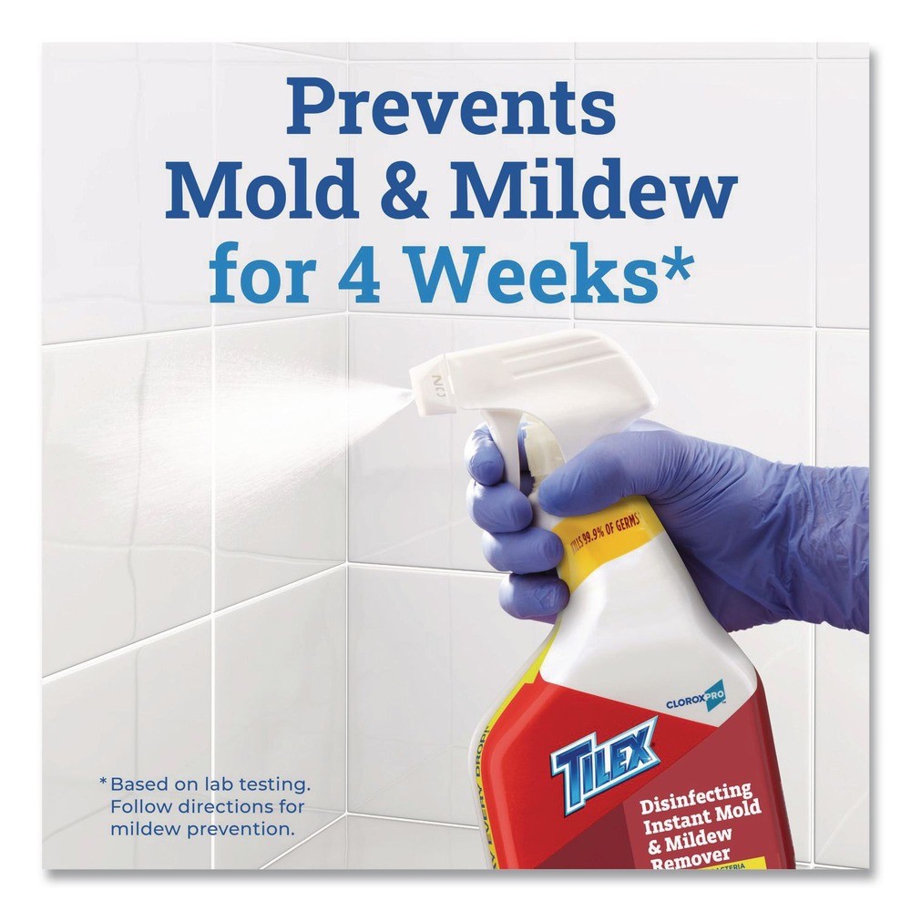 Tilex 35605 128 oz. Disinfects Instant Mold & Mildew Remover Refill (4/CT) New